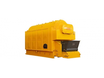 Lò nước nóng đốt than kiểu nằm