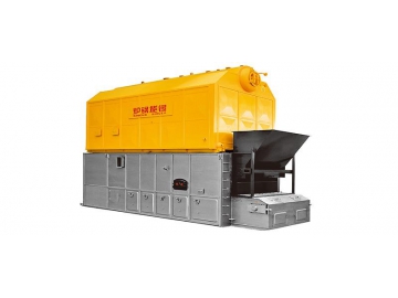 Lò nước nóng đốt than áp suất thấp