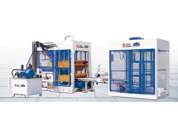Máy ép gạch block tự động QT8