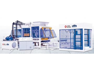 Máy ép gạch block tự động QT12