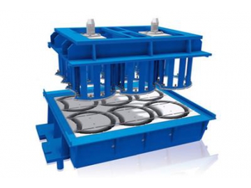 Khuôn gạch đất kết cấu rỗng