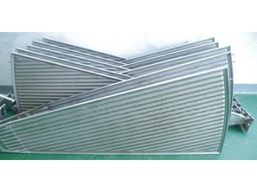 Các tấm lọc trong máy lọc kiểu đĩa quay