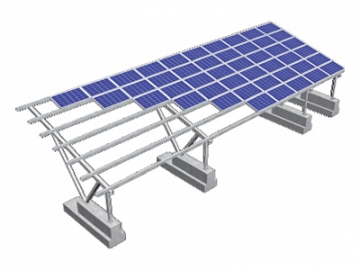 Hệ thống lắp đặt năng lượng mặt trời carport