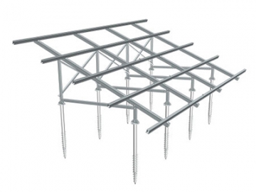Hệ thống giá đỡ pin năng lượng mặt trời lắp mặt đất GT4
