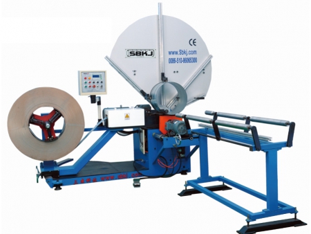 Máy sản xuất ống gió tròn xoắn SBTF-1500/1500C, Máy tạo hình ống gió tròn xoắn