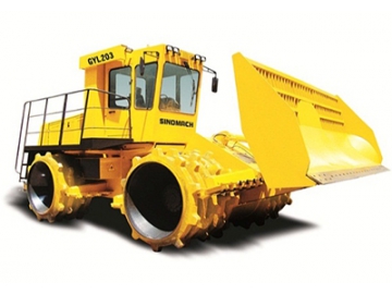 Máy lu rung trống đôi GYL203